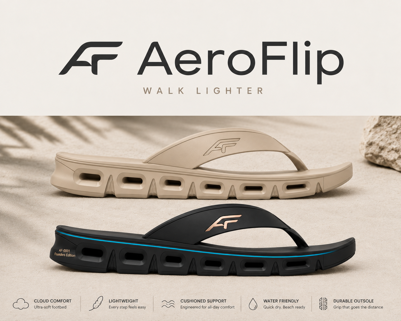 AeroFlip flip flop