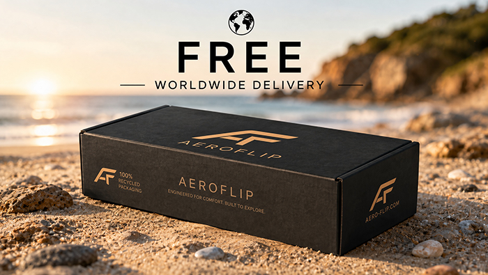 AeroFlip First Edition presentation box with free worldwide delivery
